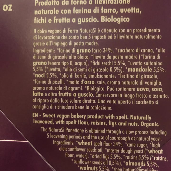 photo of Natura Sì Cuore vegano di Farro con fichi, uvetta e frutta secca shared by @marta81 on  07 Dec 2021 - review