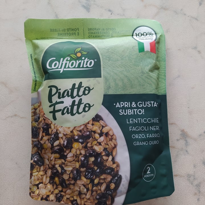 photo of Colfiorito Piatto fatto Lenticchie Fagioli Neri shared by @martss on  03 Sep 2022 - review