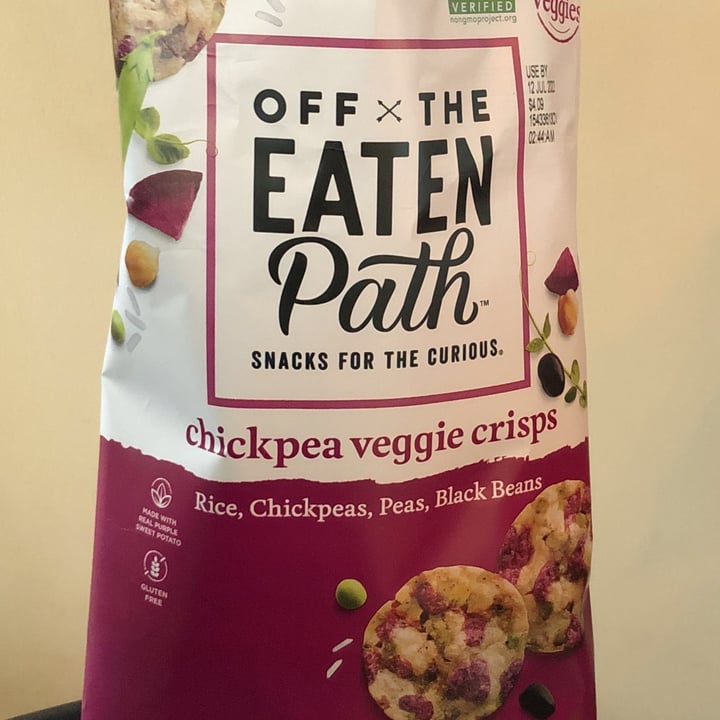 photo of Off The Eaten Path Chickpea Veggie Crisps shared by @ehowell on  31 Jan 2022 - review