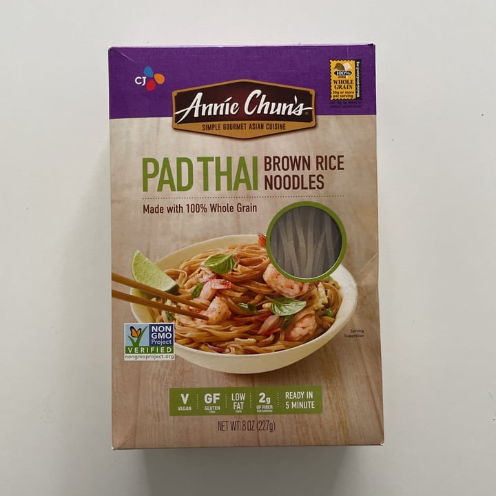 review photo of Annie Chun's Pad Thai Rice Noodles shared by @ashrh03 on 24 Aug 2021 - review