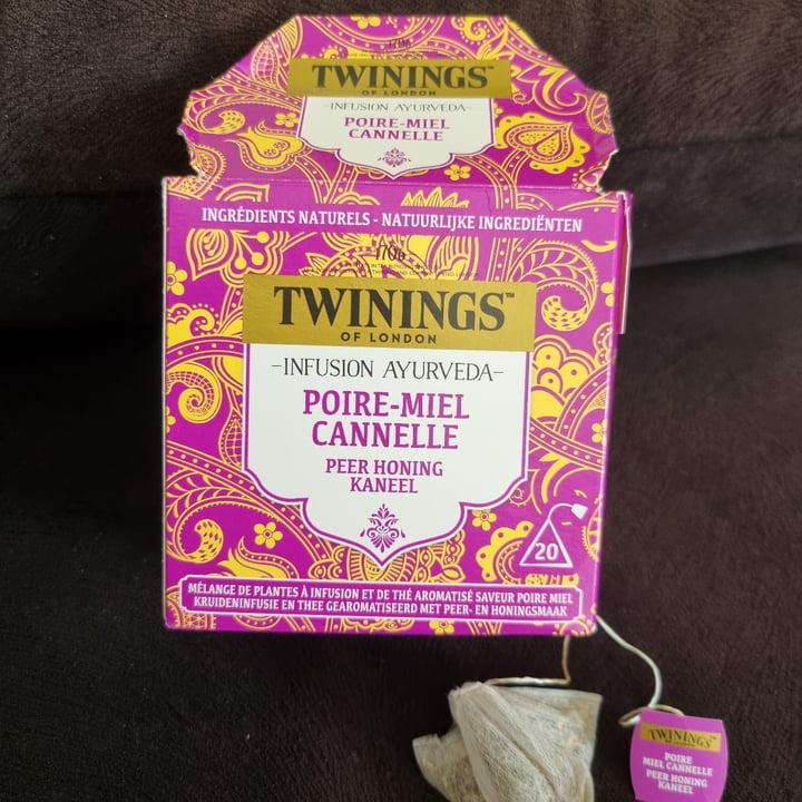 photo of Twinings TWININGS INFUSION AYURVEDA POIRE-MIEL-CANNELLE shared by @qwerty123 on  12 May 2022 - review