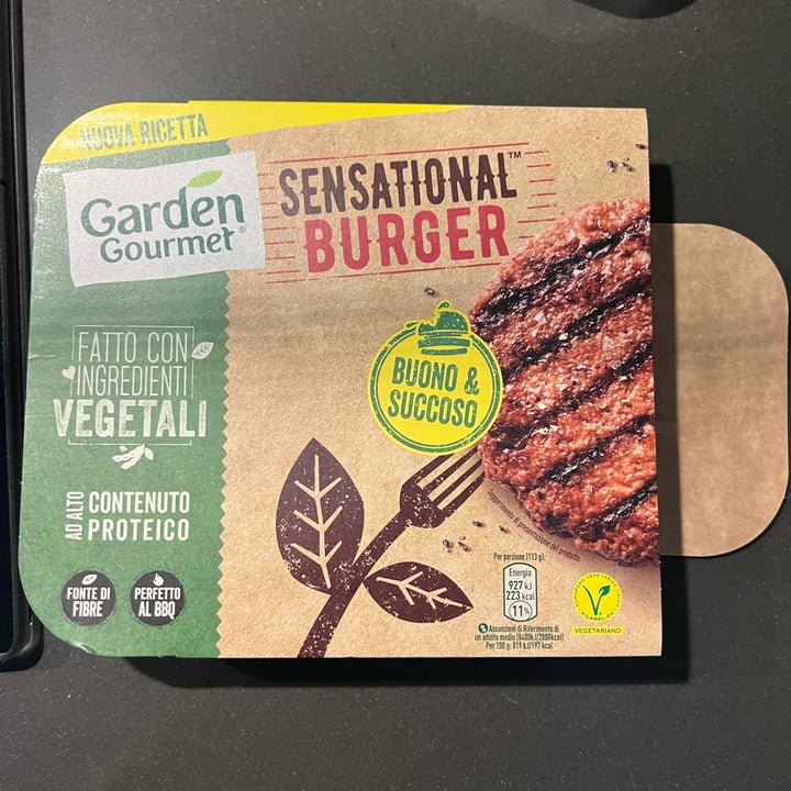 photo of Garden Gourmet Sensational Burger shared by @silvietti on  12 Apr 2022 - review