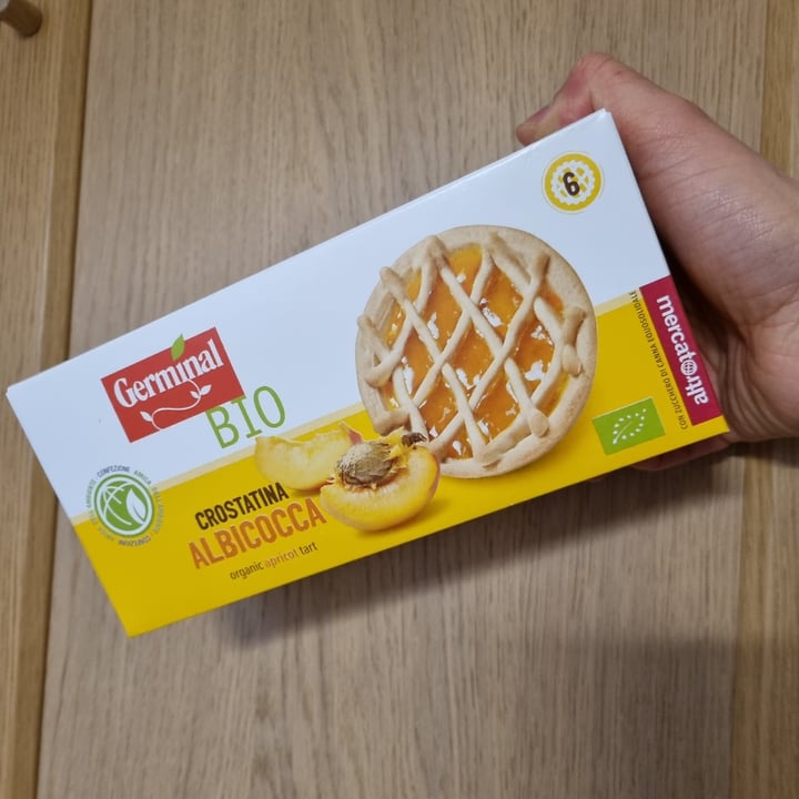 review photo of Germinal Bio Crostatine di grano duro all’albicocca shared by @uranorebel on 13 Mar 2022 - review