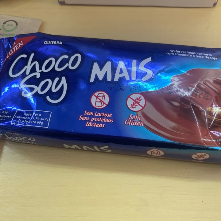 photo of Olvebra Choco Soy - Wafer Recheado shared by @katia52 on  12 Sep 2022 - review