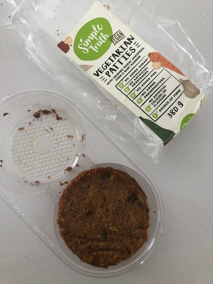 photo of Simple Truth Vegetarian Patties shared by @caittyler on  21 Dec 2019 - review