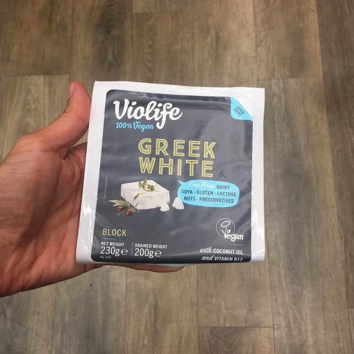 photo of Violife Greek White (Block/Panetto) shared by @mangoshake on  07 Aug 2021 - review