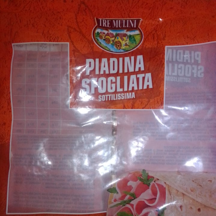 photo of Tre Mulini Piadina sfogliata sottilissima shared by @shewalkedinglory on  08 Mar 2022 - review