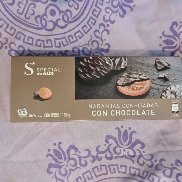 photo of ALDI Naranjas Confitadas Chocolate shared by @eymor on  13 Oct 2020 - review