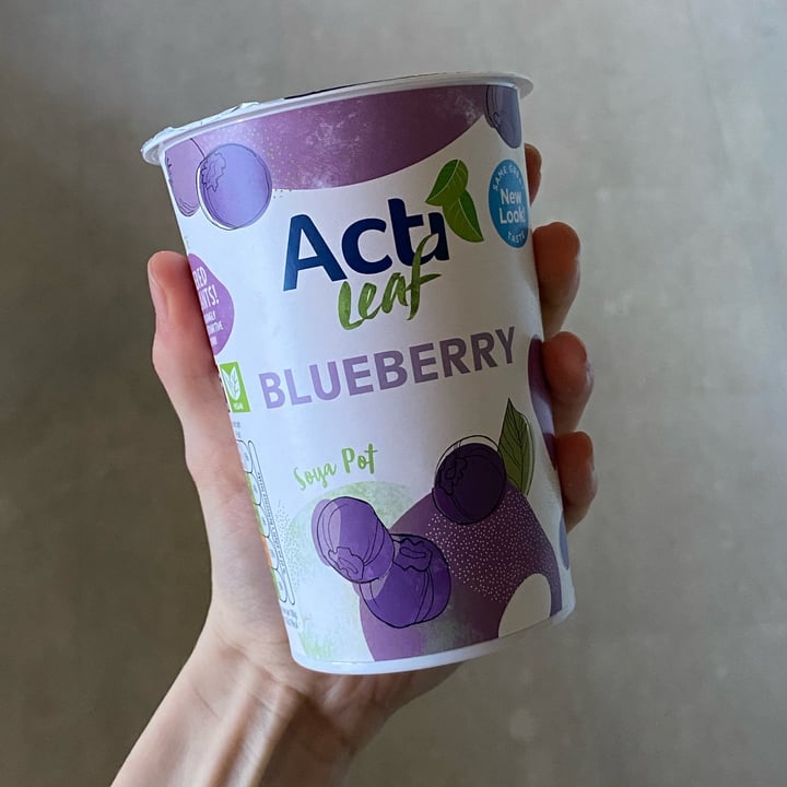 photo of Acti Leaf Blueberry Soya Pot shared by @rosiesargeant on  24 Jan 2022 - review