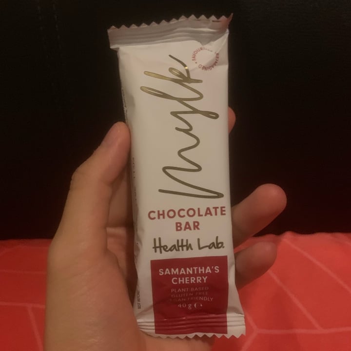 photo of Health Lab Mylk Chocolate Bars: Samantha's Cherry shared by @kkim on  25 Dec 2021 - review