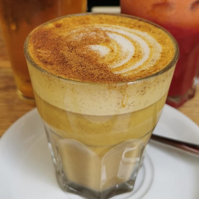 Foto del plato “Turmeric Latte”