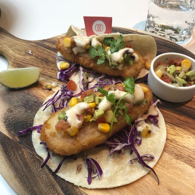 Photo of the dish “Omni Golden Fishless Taco”