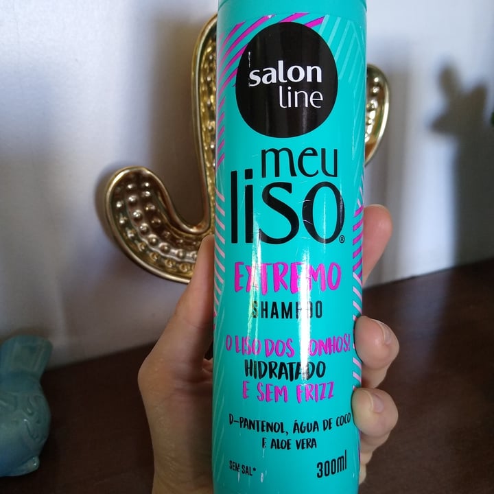 photo of Salon line Shampoo Meu Liso Extremo shared by @marianabuono on  26 Jan 2022 - review