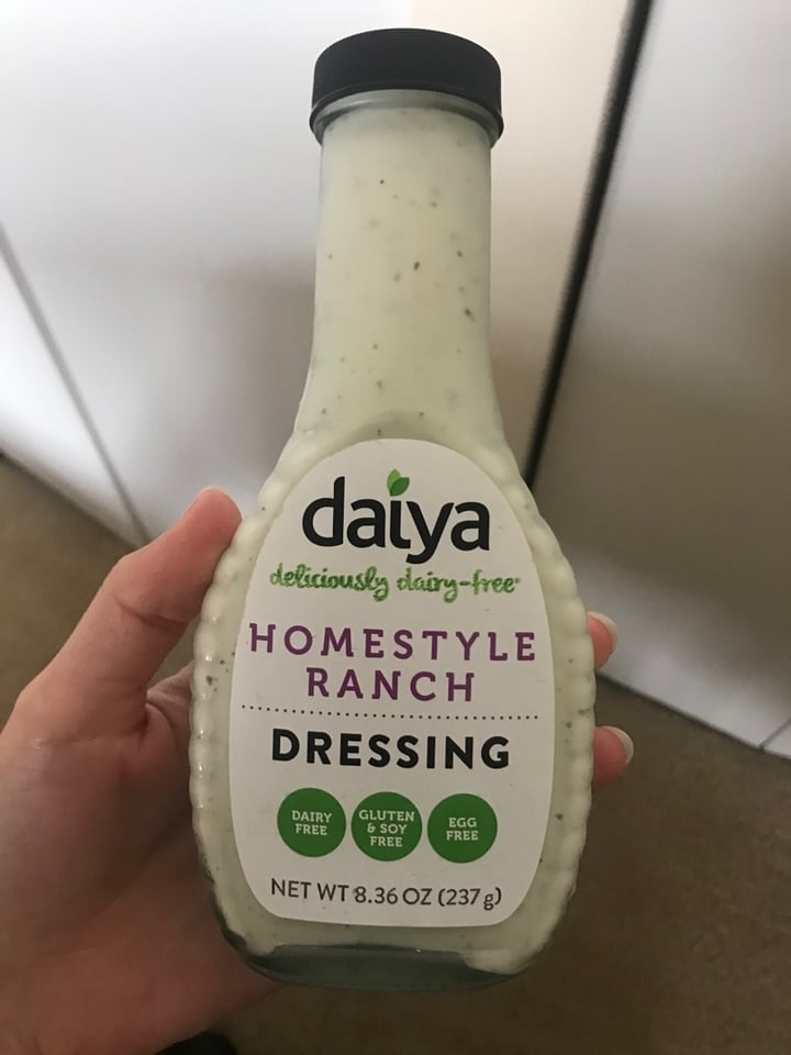 photo of Daiya Homestyle Ranch Dressing shared by @curvycarbivore on  30 Oct 2019 - review