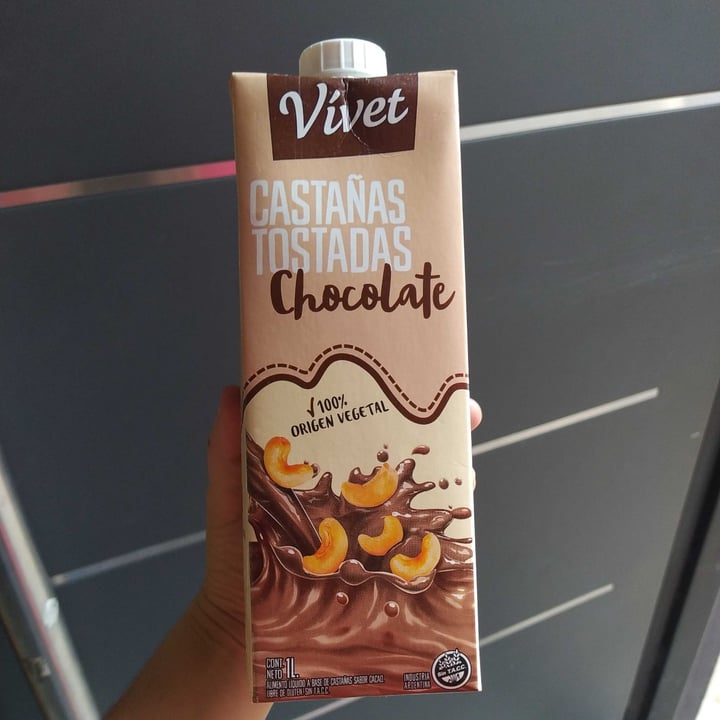 photo of Vívet Leche de Castañas Tostadas sabor Chocolate shared by @eugeniamosco on  19 Nov 2021 - review
