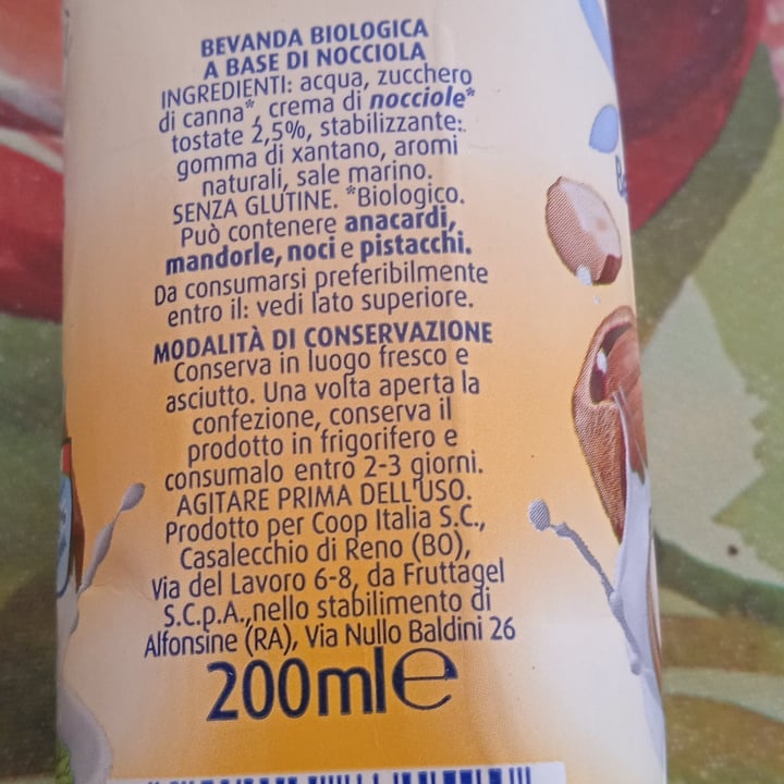review photo of Bene.Si coop Bevanda biologica di nocciola shared by @ccgovegan on 23 Jul 2022 - review