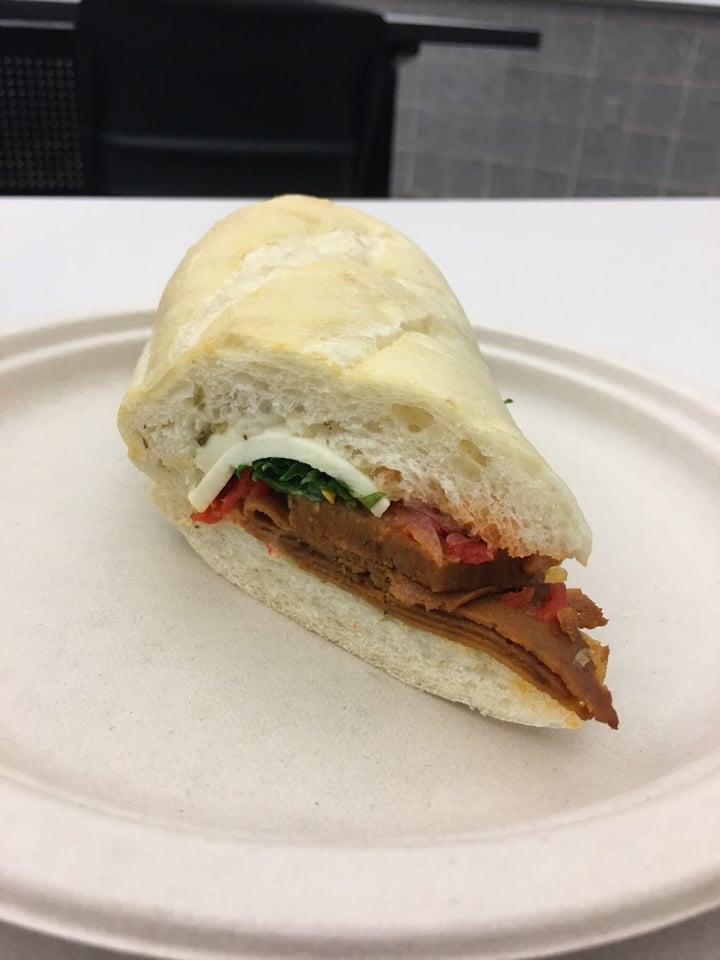photo of The Herbivorous Butcher Italian cold cut sandwich shared by @plants on  08 Sep 2018 - review