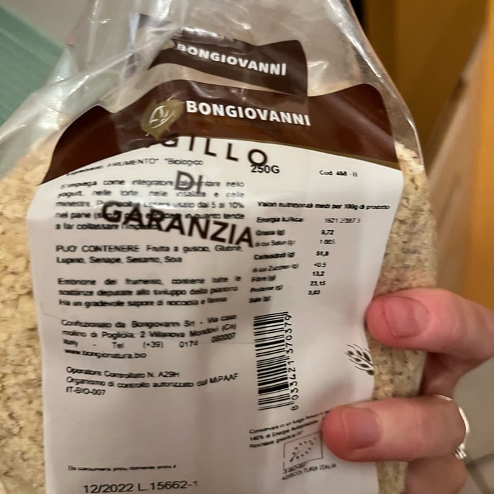 review photo of Bongiovanni germe di grano shared by @federichina93 on 27 Apr 2022 - review