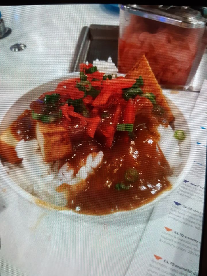 photo of YO! Sushi Tofu Katsu Curry shared by @flobadob on  28 Mar 2020 - review