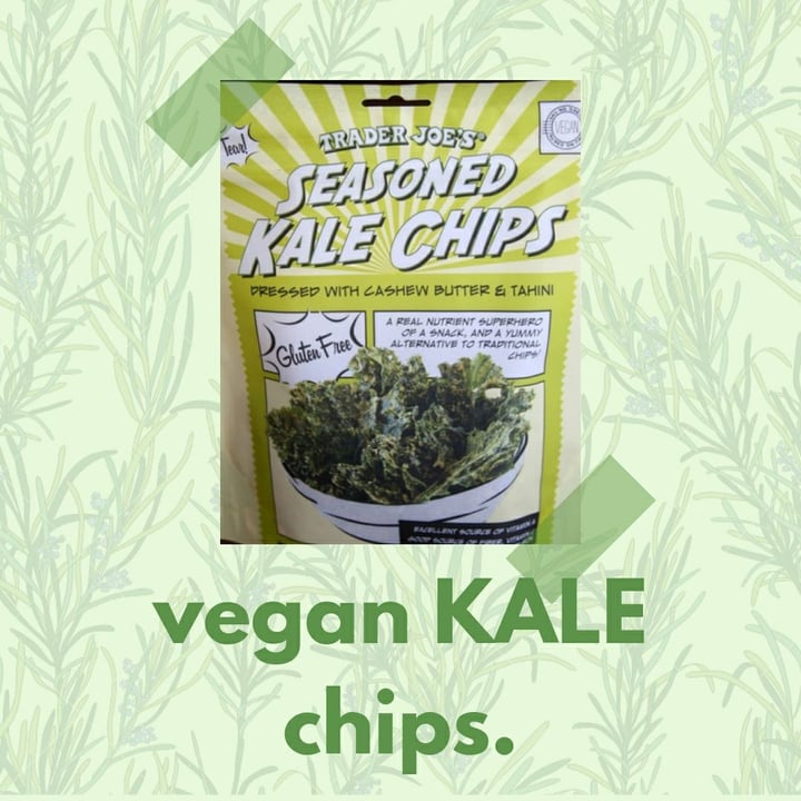photo of Trader Joe's Seasoned Kale Chips shared by @swethasiva on  28 Apr 2019 - review