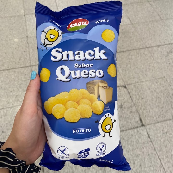 photo of Esgir Snack sabor queso shared by @gororiddle on  23 Jun 2021 - review