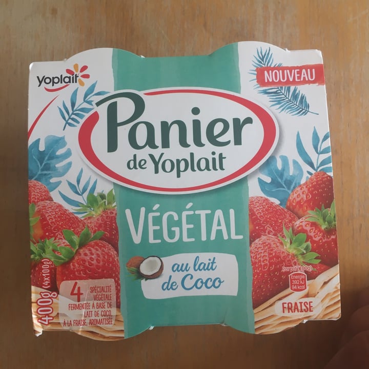 photo of Panier de yoplait Yaourt Coco Fraise shared by @axelle270 on  14 Sep 2020 - review