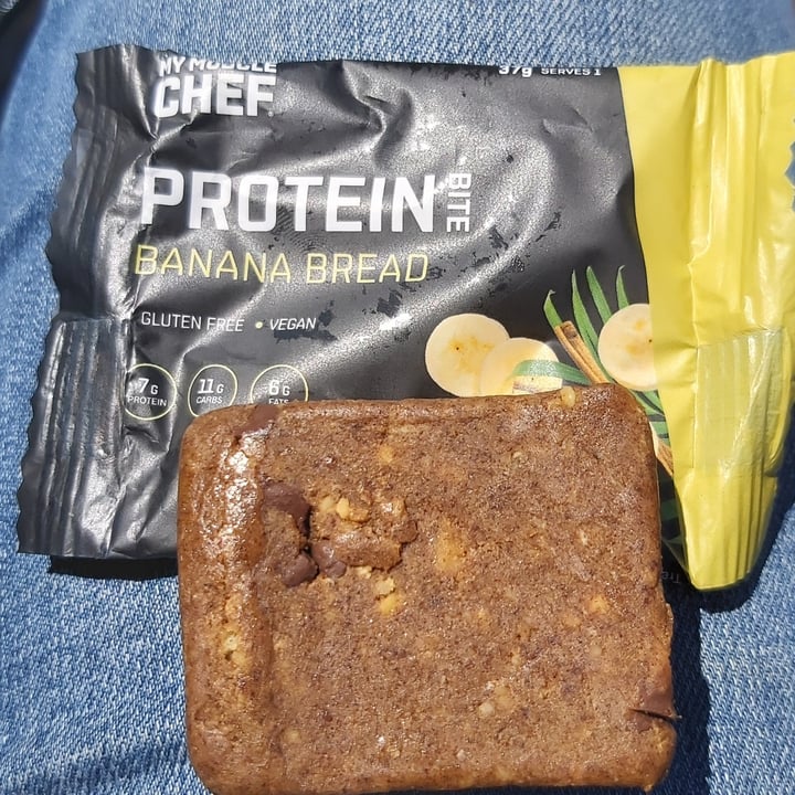 photo of My Muscle Chef Protein Bite Banana Bread shared by @lotuspond on  19 Sep 2021 - review