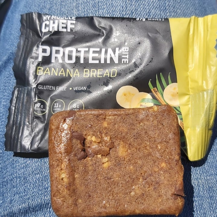 review photo of My Muscle Chef Protein Bite Banana Bread shared by @lotuspond on 19 Sep 2021 - review