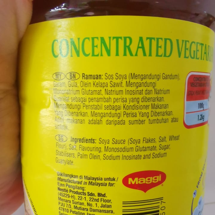 photo of Maggi Concentrated Vegetarian Stock shared by @-chu on  31 Aug 2020 - review