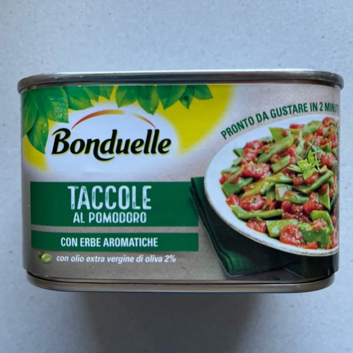 photo of Bonduelle taccole al pomodoro shared by @lacharas on  25 Sep 2022 - review