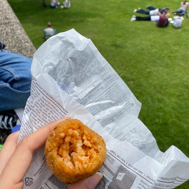 review photo of Taste of Napoli Vegan arancino shared by @raivlys on 12 Jun 2022 - review