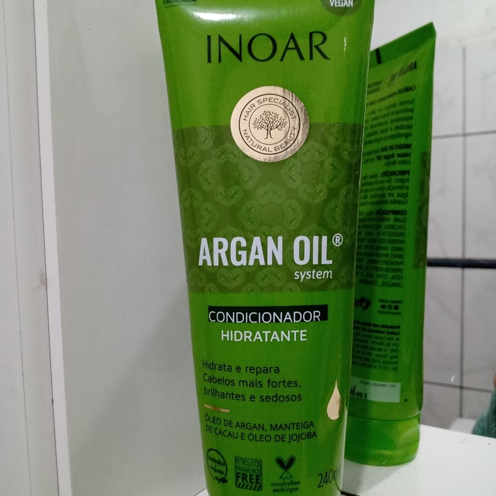 photo of Inoar Argan Oil Condicionador shared by @julimendesviana on  13 Nov 2022 - review