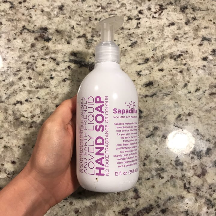 photo of Sapadilla Sweet Lavender + Lime Hand Soap shared by @hkircher on  19 May 2020 - review