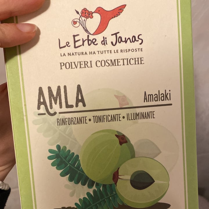 review photo of Le Erbe di Janas Amla in polvere shared by @eliscendiaterra on 27 Apr 2022 - review