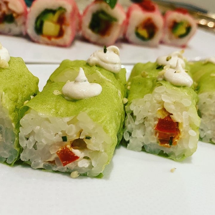 photo of Linfa Milano - Eat Different Futomaki Nori Verde shared by @rifugioalmalibre on  24 Sep 2021 - review