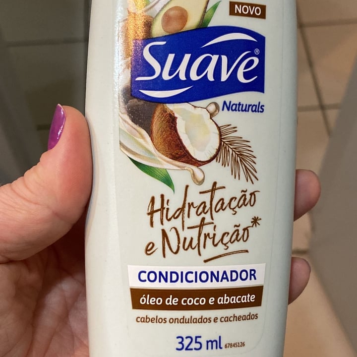 photo of unilever Brasil Imdustrial Ltda condicionador Suave Naturals Hidratação e Nutrição shared by @silvianardi on  05 Aug 2022 - review