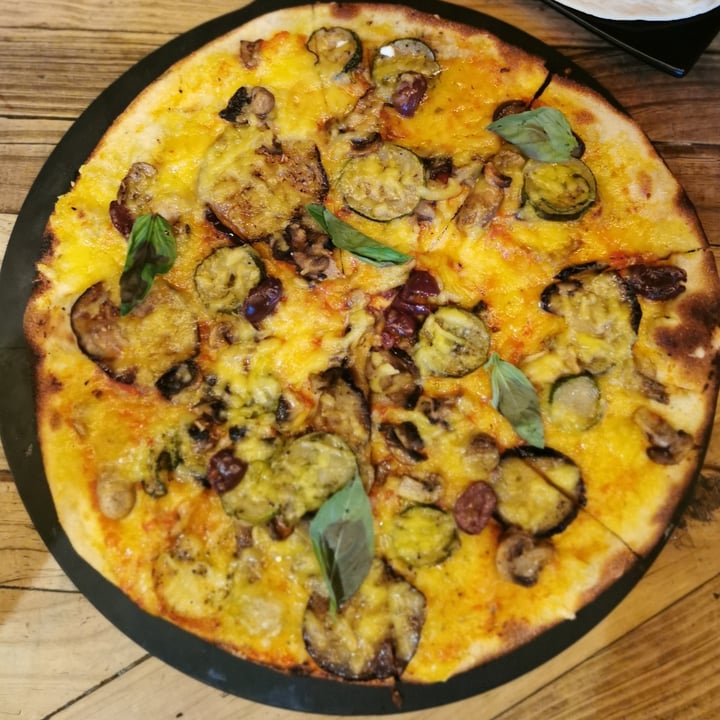 photo of Tiger's Milk Muizenberg The plant power pizza shared by @veganpower001 on  06 Feb 2022 - review