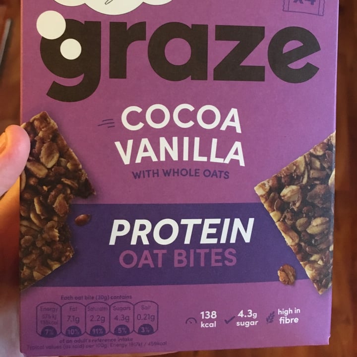 photo of graze Chocolate And Vanilla shared by @emmajwheeler on  25 Sep 2020 - review