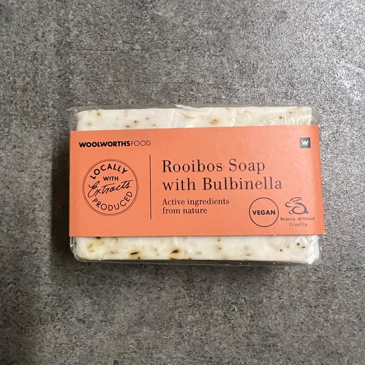 photo of Woolworths Rooibos soap with Bulbinella shared by @ftc on  14 Apr 2022 - review