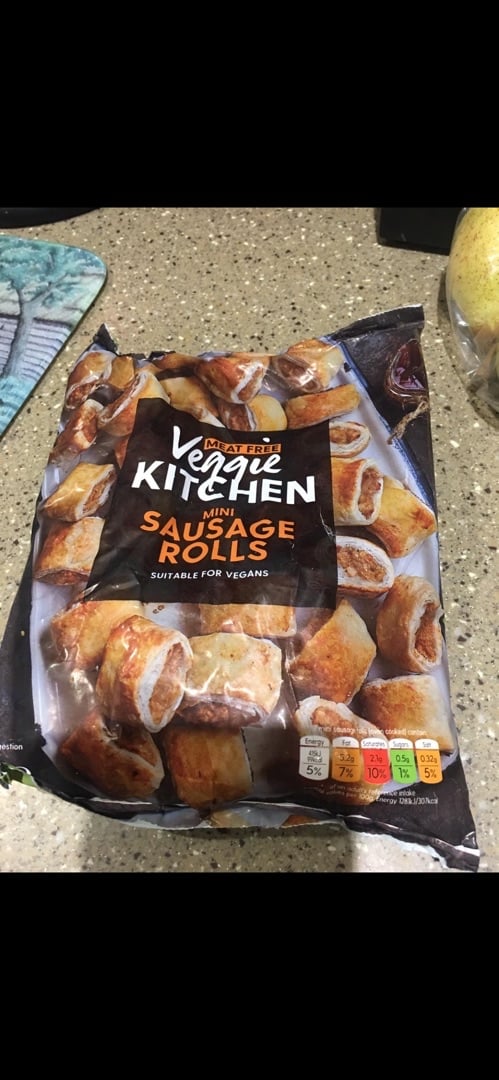 photo of Veggie Kitchen Mini Sausage Rolls shared by @rebeccaskye on  22 Dec 2019 - review