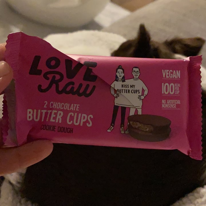review photo of LoveRaw Chocolate Butter Cups Cookie Dough shared by @ysagellert on 16 Jul 2021 - review