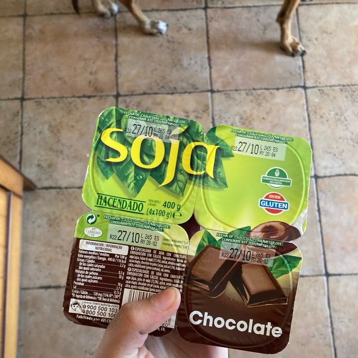 photo of Hacendado Soja Chocolate shared by @alkalis15 on  11 Oct 2021 - review