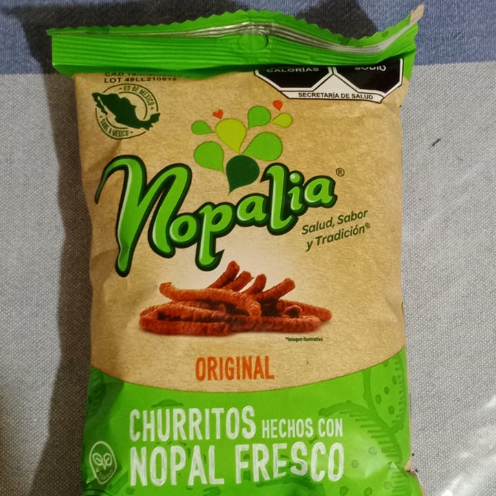 photo of Nopalia Churritos hechos con Nopal Fresco Original shared by @vantedelions on  02 Feb 2022 - review