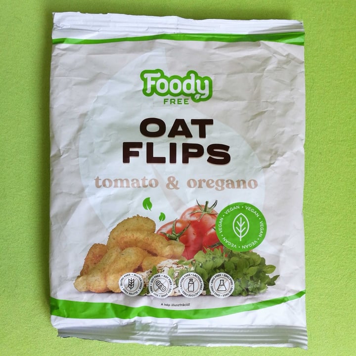 photo of Foody Product Kft. Foody FREE Oat Flips tomato & oregano shared by @vedrana on  13 Mar 2022 - review