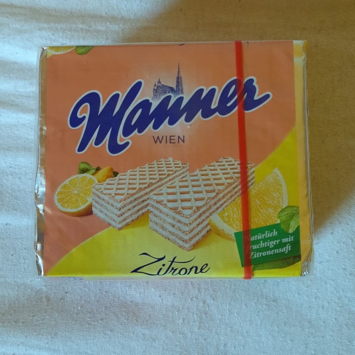 photo of Manner Lemon wafers shared by @domcsiwill on  13 May 2021 - review