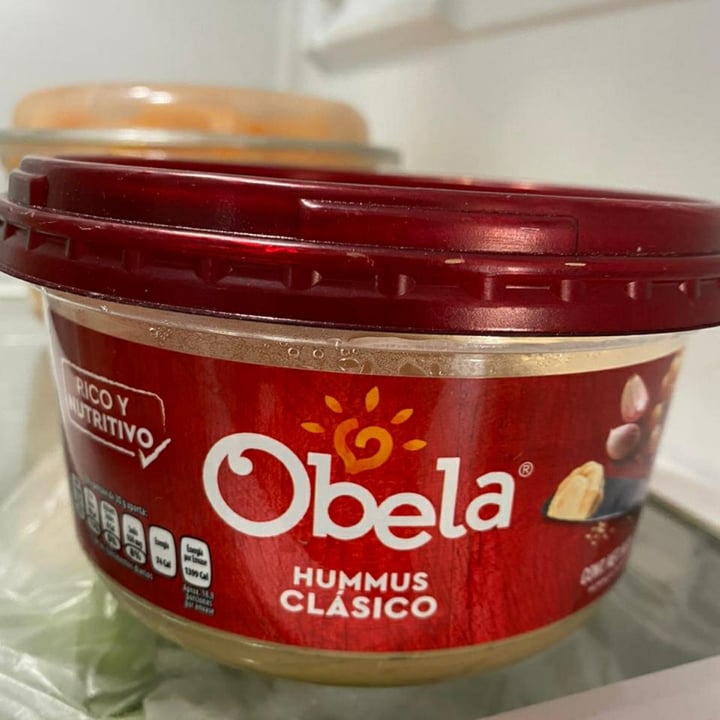 photo of Obela Hummus Clásico shared by @rebecalozano on  14 Oct 2020 - review