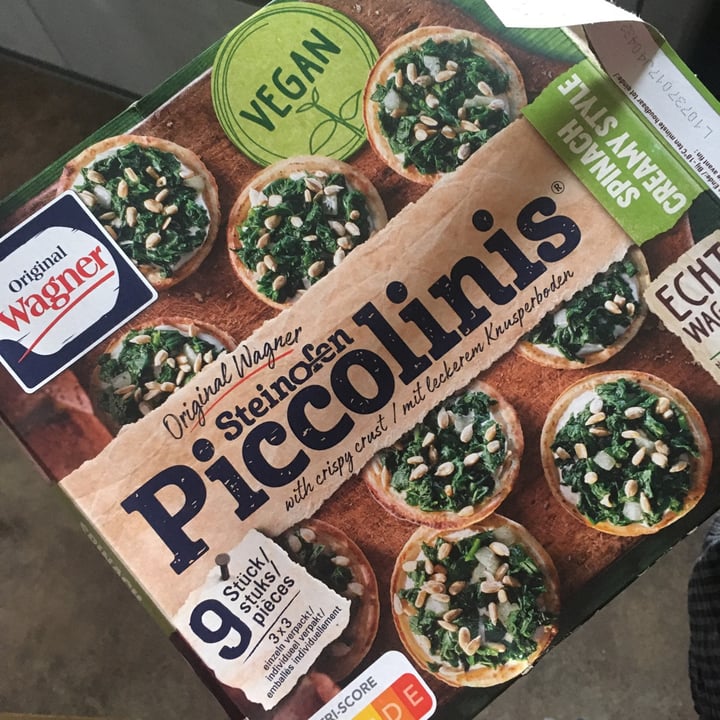 photo of WAGNER Piccolinis Spinach Creamy Style shared by @noahhoop on  27 Jul 2021 - review