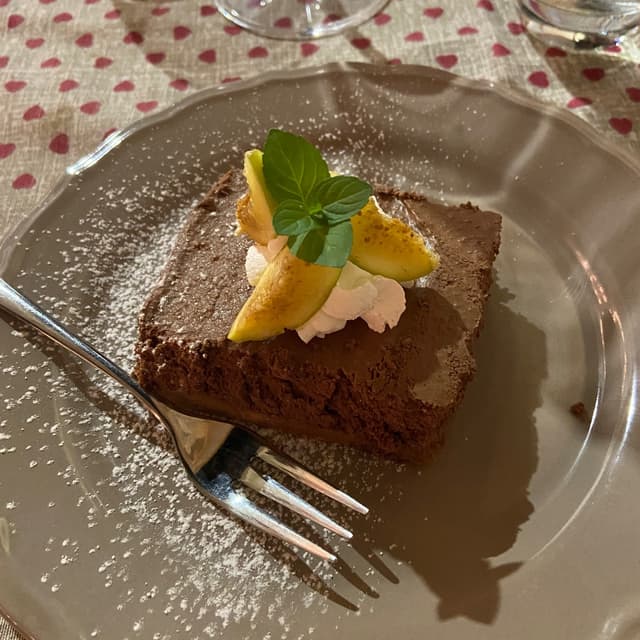 Photo of the dish “cheescake al cioccolato”