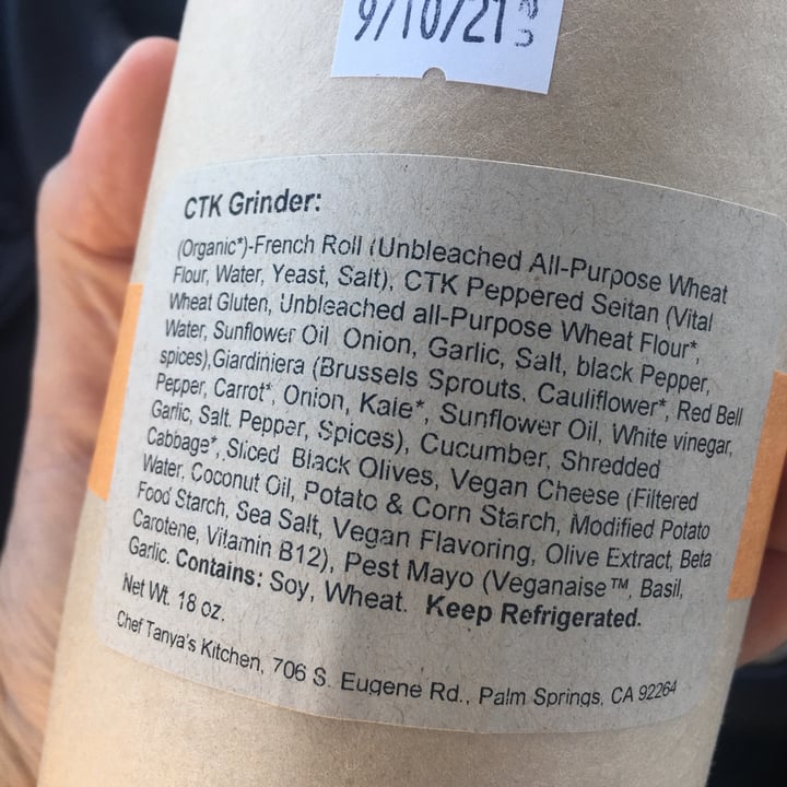 review photo of Chef Tanya's Kitchen Daily Grinder shared by @courtneykelli on 06 Sep 2021 - review
