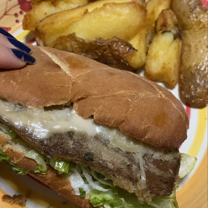 photo of Gordo Vegano Sándwich de Mila de fugazzetta shared by @panchiveg on  17 May 2021 - review